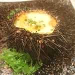 六本木うかい亭 - 雲丹のライム