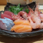 鉄板居酒屋OHANA - お造り５種盛り