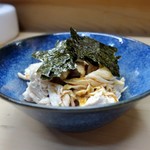 家庭料理 小川 - 鶏わさ