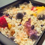 レストランエール - ランチコース 5346円 のお出迎えの花束