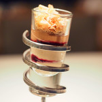 レストランエール - ランチコース 5346円 のモンブランとフォアグラ