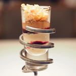 レストランエール - ランチコース 5346円 のモンブランとフォアグラ