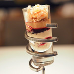 ランチコース 5346円 のモンブランとフォアグラ