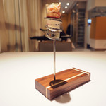 レストランエール - ランチコース 5346円 のモンブランとフォアグラ