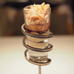 レストランエール - ランチコース 5346円 のモンブランとフォアグラ