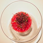 レストランエール - ランチコース 5346円 のスペシャリテ野菜のパフェ