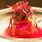 レストランエール - ランチコース 5346円 のスペシャリテ野菜のパフェ