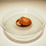 レストランエール - ランチコース 5346円 の白子のパイ包み焼き 菊芋のピューレ