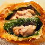 レストランエール - ランチコース 5346円 の白子のパイ包み焼き 菊芋のピューレ