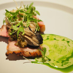 レストランエール - ランチコース 5346円 のシェフの厳選したお肉