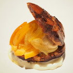 レストランエール - ランチコース 5346円 のシュー 加賀棒茶 柑橘