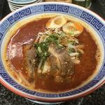 麺屋　豚汁亭 - カレーラーメン(ピリ辛トッピング)