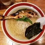 鮎ラーメン - 鮎まるごとラーメン