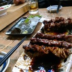 もつ焼き酒場　豚坊 - 職場お食事会。