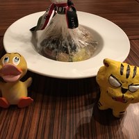 RISTORANTE Orobianco - 真鯛のカルトッチョ　ポルチーニの香りと共に　※包んだ状態で登場
