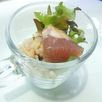 天空LOUNGE TOP of TREE - ［前菜］鮪のサラダライス仕立て