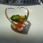 天空LOUNGE TOP of TREE - ［前菜］フルーツトマトのコンポート