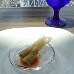 天空LOUNGE TOP of TREE - ［前菜］ラム肉チョリソー