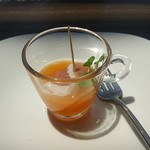 天空LOUNGE TOP of TREE - ［前菜］メロンとプロシュート