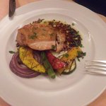 ダノイ高輪 - 地鶏のグリル バルサミコソースでございます（2011.07）