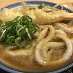 うどん 讃く - エビ天 付けて500円