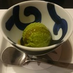 和食すがわら - 抹茶アイス。