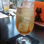 和食すがわら - 自家製梅ジュース炭酸割り。