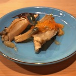 うを徳 - 気仙沼 渡り蟹の酔っ払い蟹（紹興酒 + 魔王）