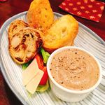 鳥田中 - 地鶏のレバーパテ  600円