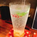 鳥田中 - 冷やし梅(梅＋紫蘇の酎ハイ)