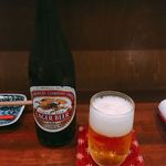 鳥田中 - キリンラガー 中瓶  550円