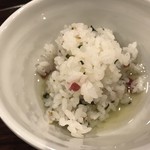 しゃぶ葉 - 夏はカリカリ梅ご飯茶漬け