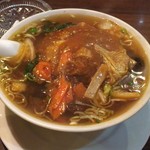 中華美食館 - 激辛牛筋ラーメン