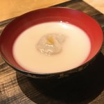 御料理 光安 - 名物蕎麦がきの白味噌仕立て