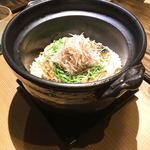 御料理 光安 - 甘鯛の土鍋ごはん