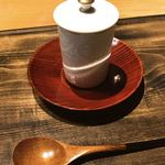 御料理 光安 - 蓋を開けると！