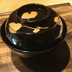 御料理 光安 - 霧のかかったお椀