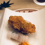 緒方 - 鱧焼き霜 半生バチコ乗せ