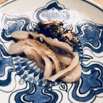 緒方 - 宮津産活トリ貝 ヒモ、肝