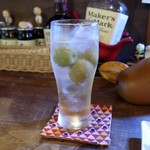 灯 - 梅酒ソーダ割り