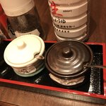 とんかつ檍 銀座8丁目店 - 卓上