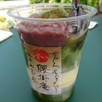 腰掛庵 - 抹茶わらび氷 ¥730