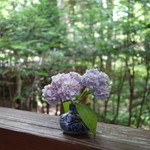 리잔보우 - テラス席から