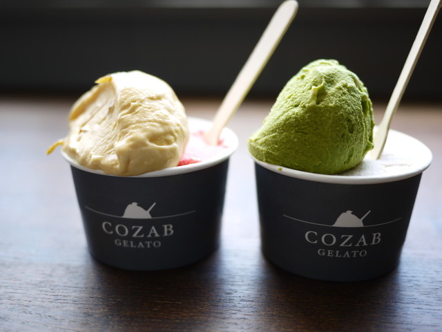 コザブ ジェラート cozab gelato 山寺 アイスクリーム 食べログ