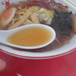 大門 - ラーメン付（半ライス）ニラレバ炒め定食860円