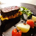 ボーン グランデ アリア - 黒毛和牛のグリリアータ