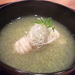 赤坂 丈太郎 - 鱧グリンピース椀