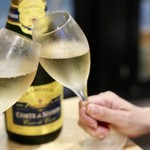 波へい - オーナーと乾杯〜♪