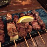 七渦路 - 焼き鳥盛り合わせ