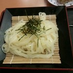 大地のうどん 博多駅ちかてん - ざるうどんの大盛！